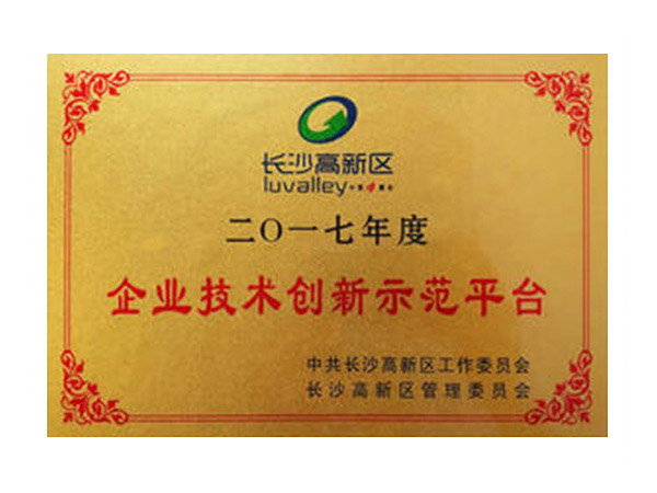 企業(yè)技術創(chuàng)新示范平臺