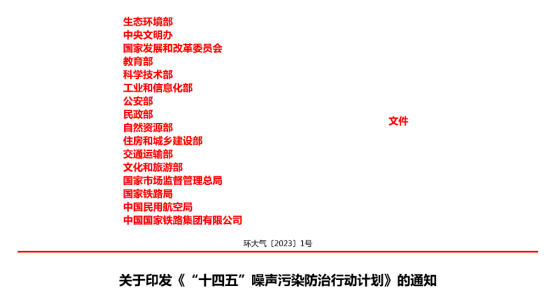 16部門聯合整治噪聲污染，85%達標率，防噪迎來新節(jié)點